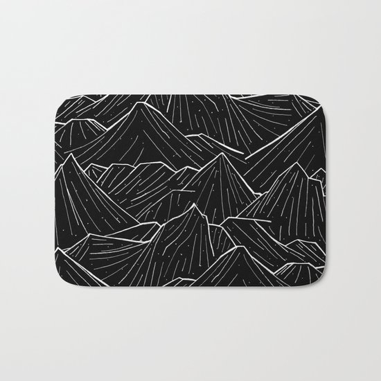 The Dark Mountains Bath Mat