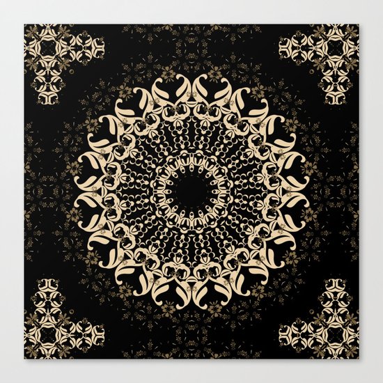A sultry night. Canvas Print