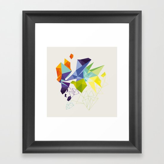 Irregular Framed Art Print