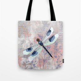 Dragonfly theme Tote bag