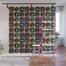 Vinyl Record Wall Mural