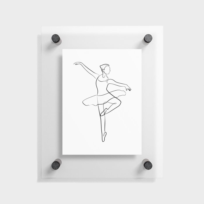Ballerina Art Print, Ballerina Art, Ballet Dancer, girl ballet art, Ballet Wall Art, Ballet Dancer, Art, Ballet Art Print, Ballerina Gift, Ballet Poster, Ballet tutu Art, Ballet Lover Gift,  Floating Acrylic Print