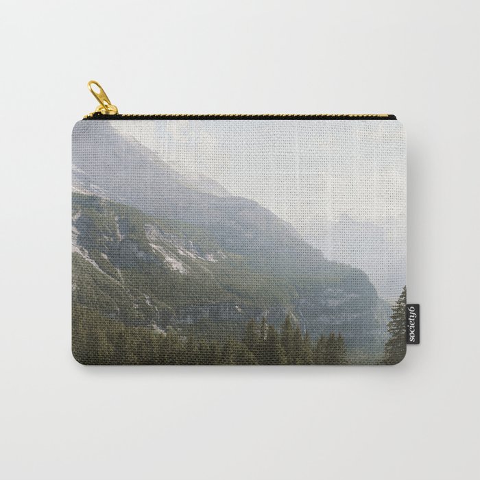 A Switzerland Mountain Valley - Landscape Photography Carry-All Pouch