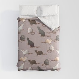 Pixel Rats Comforter
