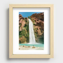 Arizona Waterfall Recessed Framed Print