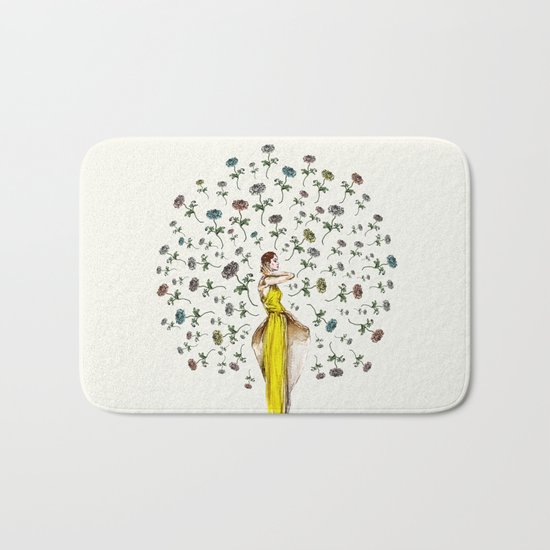 Paris Summer | The Flower Girl Bath Mat