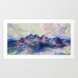 Mt. Wilson Peak Art Print