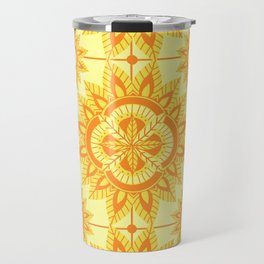  Sunflowers geometrical Travel Mug