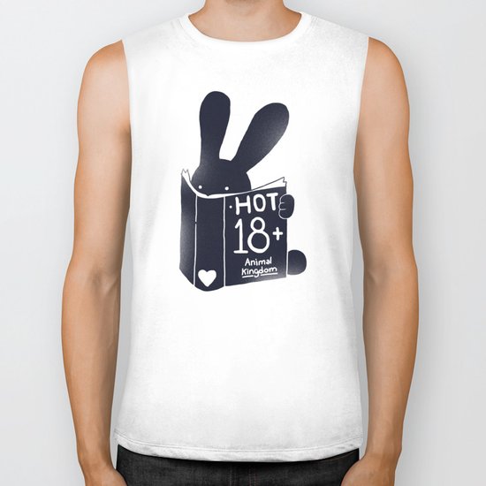 HOT 18 ANIMAL KINGDOM (Bunny) Biker Tank