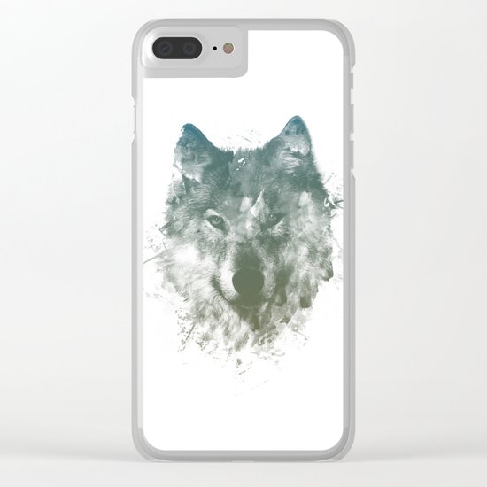 Wolf Like Me Clear iPhone Case