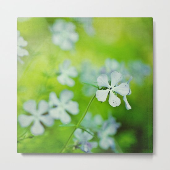 blue and green Metal Print