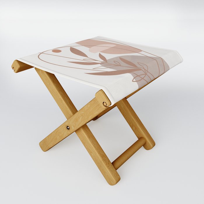 Abstract Shapes No.22 Folding Stool