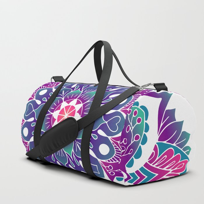 Colorful Mandala Decorative Duffle Bag