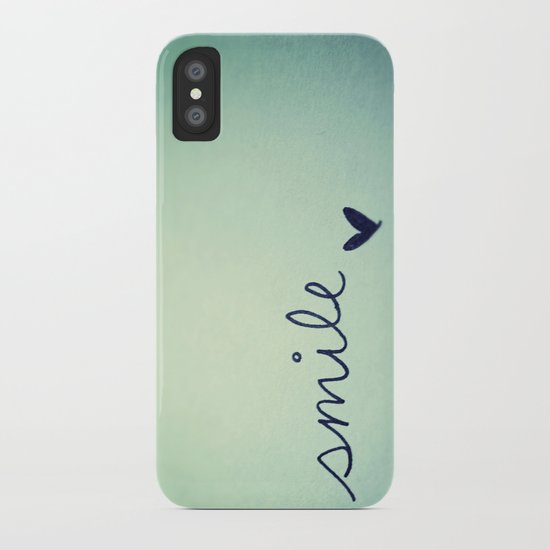 s m i l e iPhone Case