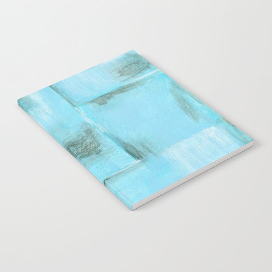 Frost, Abstract Art Painting Notebook
