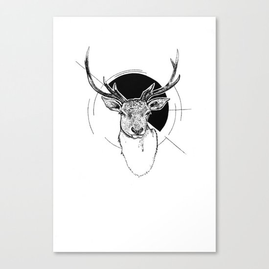 Stag Spirit Canvas Print