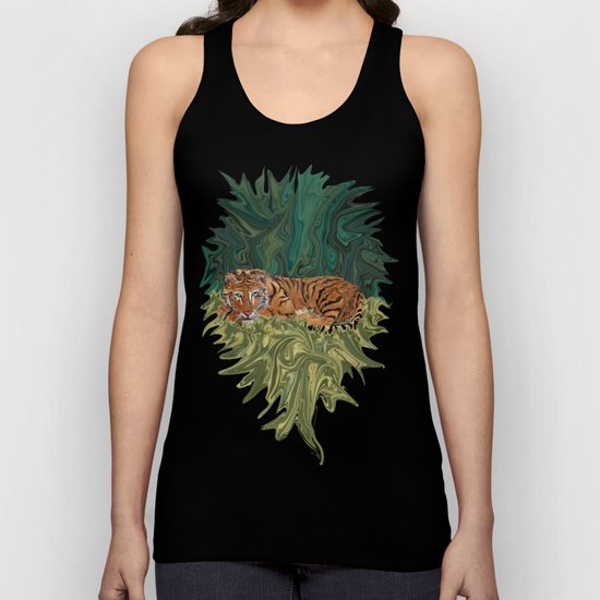 Tiger's Sunday Serendipity Unisex Tank Top