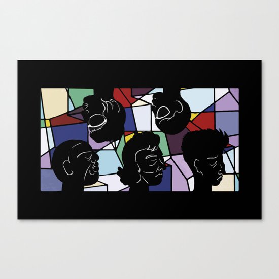 "In Our Heads" by Virginia McCarthy Canvas Print