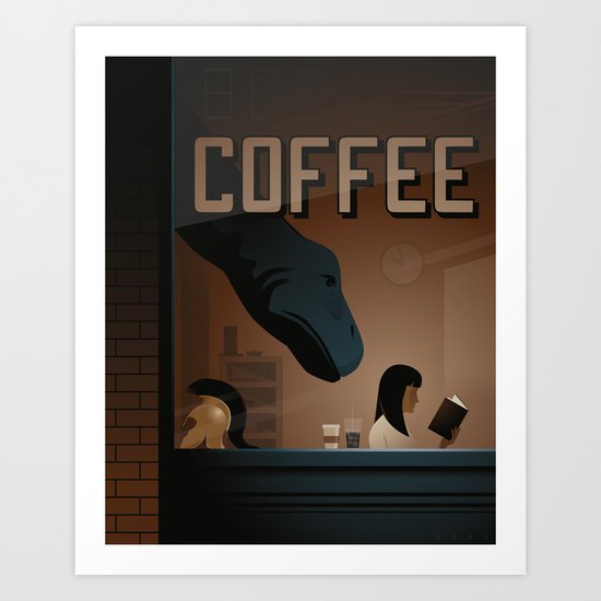 Dino-Mite Art Print