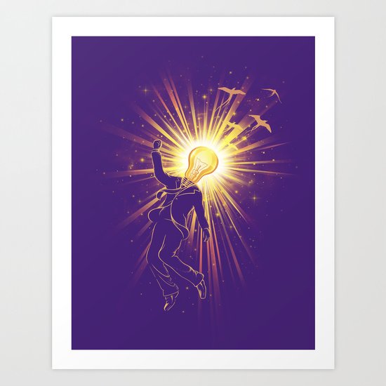 Eureka Art Print
