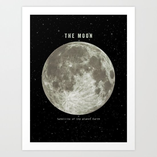 The Moon Art Print