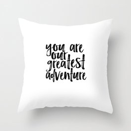 Society6 The Greatest Adventure Mountains by Sylvia Cook Photography on Rectangular Pillow