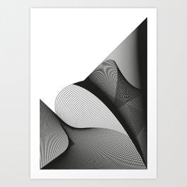 Analog Zine : Wave Art Print