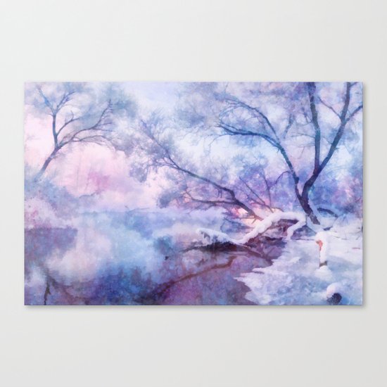 Winter fairy tale Canvas Print