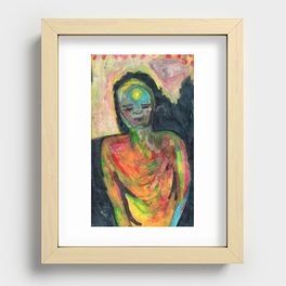 Spirit/Figure Recessed Framed Print