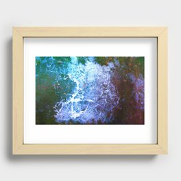 something from nothing Recessed Framed Print