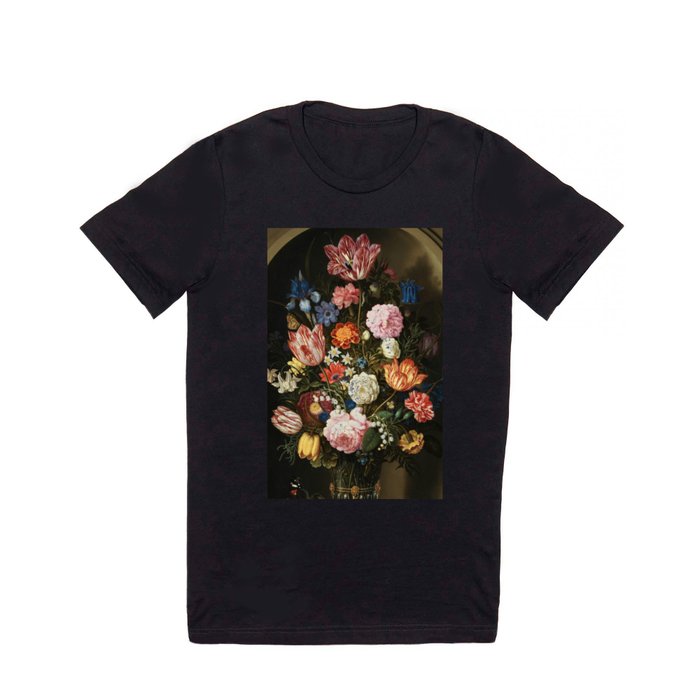 Vintage Floral Art T Shirt