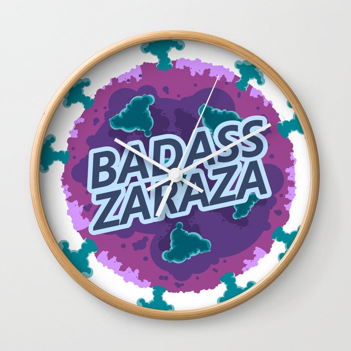 Badass Zaraza Wall Clock