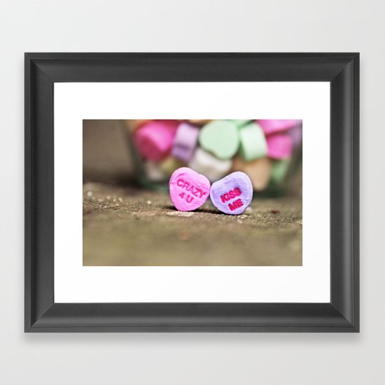 Crazy 4 U Framed Art Print