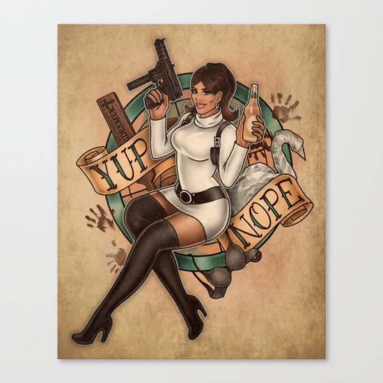 Spray and Pray Canvas Print