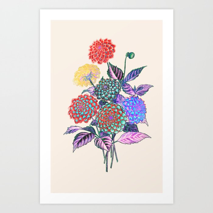 A BUNCH OF LOVE Art Print