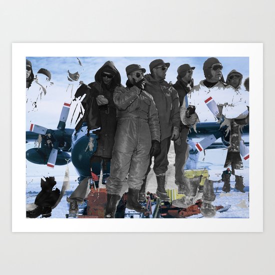 Smoke Art Print