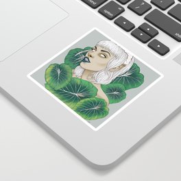 The Leaf Elf Sticker
