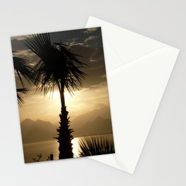 Palm Silhouette Stationery Card