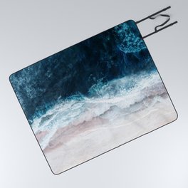 Blue Sea II Picnic Blanket