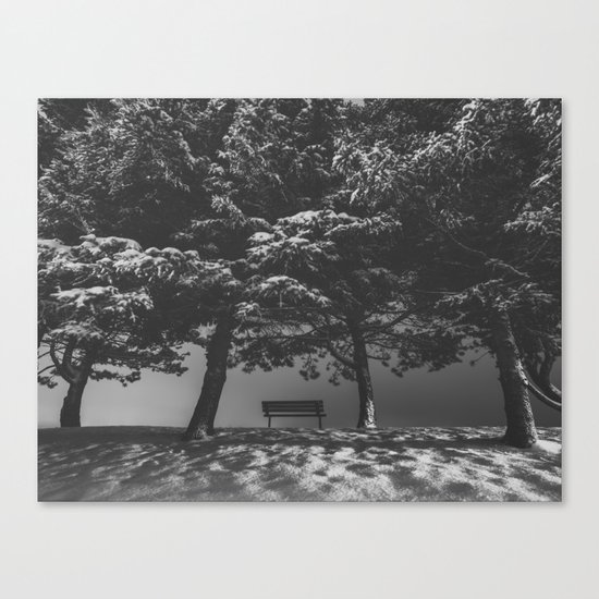 Somber Evening Canvas Print