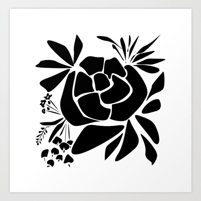 printable rose stencils