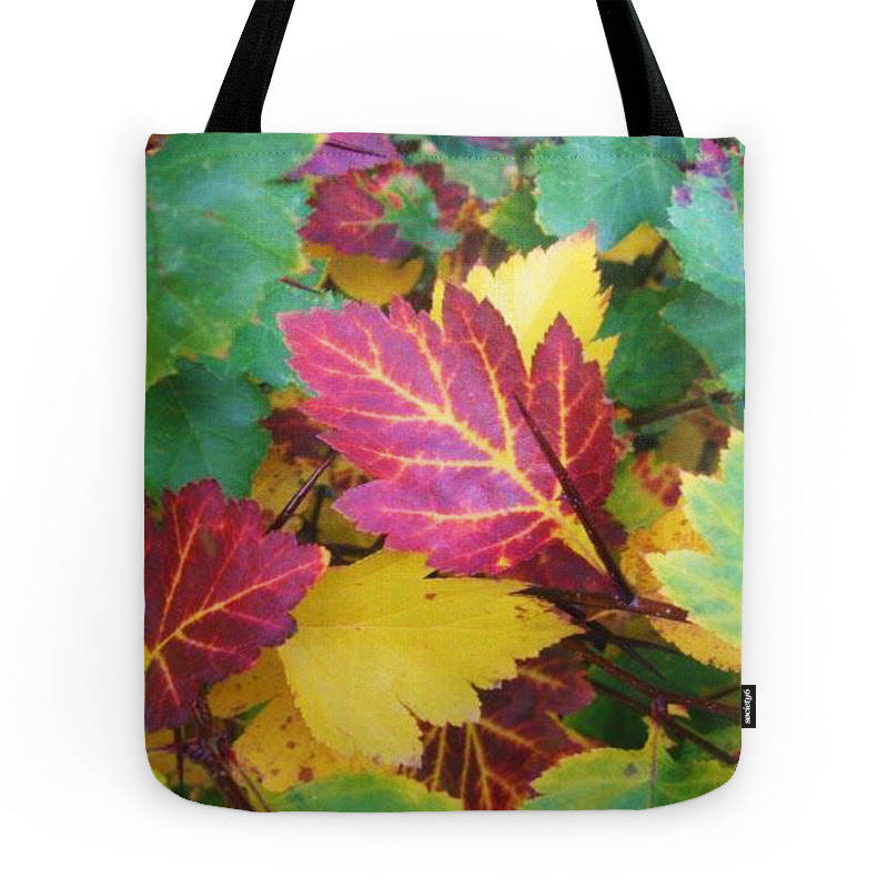 Autumn Leaves Tote Bag by yani4ka