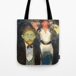 Edvard Munch Jealousy Sjalusi Tote Bag