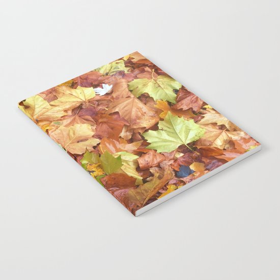 Autumn Leaves Notebook