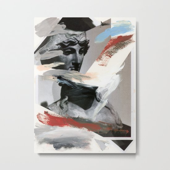 Untitled (Painted Composition 4) Metal Print