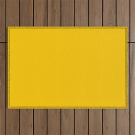 Yellow Day Lily Outdoor Rug