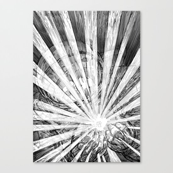 Whiteout Canvas Print