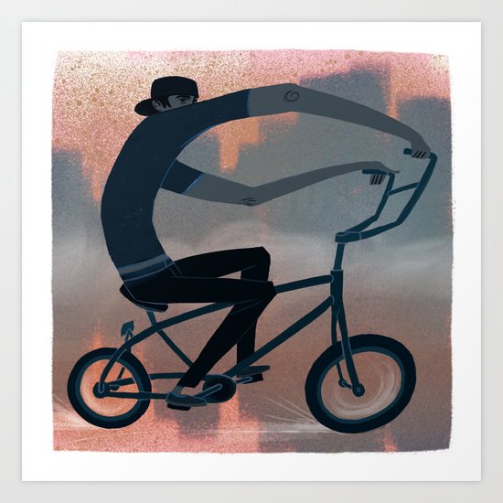 bike Art Print