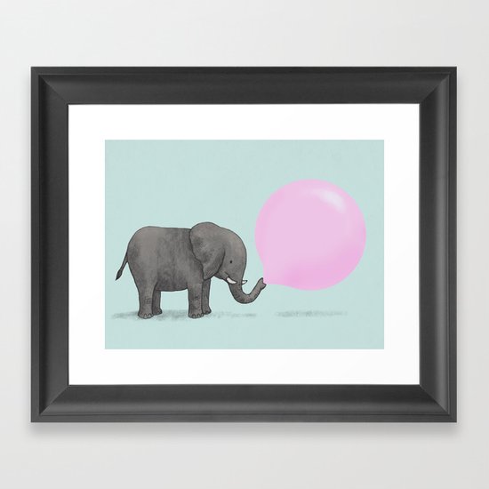Jumbo Bubble Framed Art Print