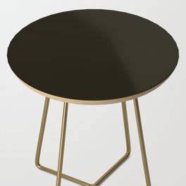 Black Grease Side Table
